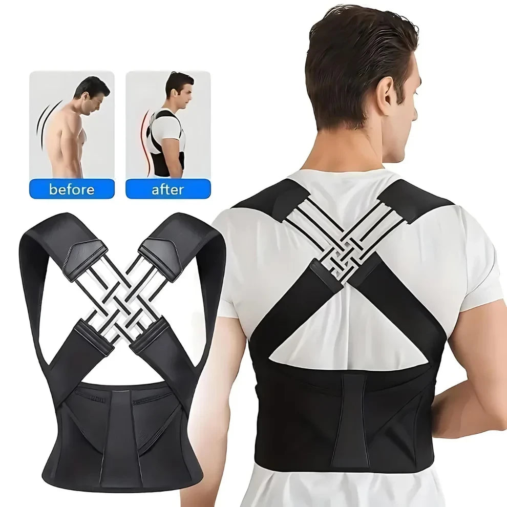 Adjustable Back Posture Corrector/ Slouching Relieve Pain Belt For Men And Women