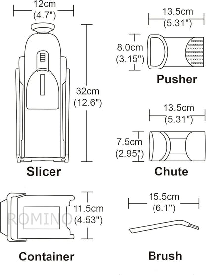 Vegetable Chopper Slicer for Kitchen