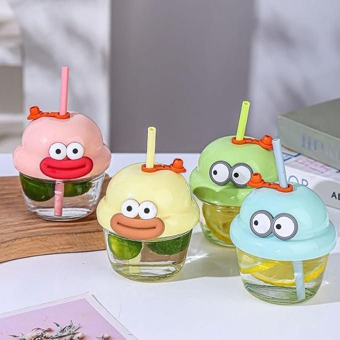 Cartoon Glass Cup 210 ml