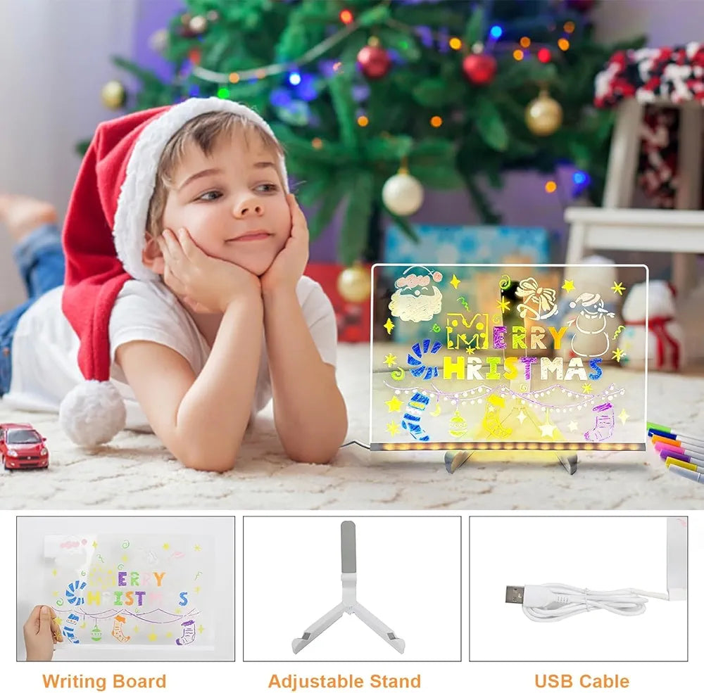 3D LED Light Glass Acrylic board