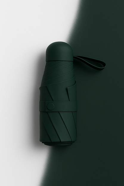 Mini Umbrella with Case for Men & Women (Manual Open)