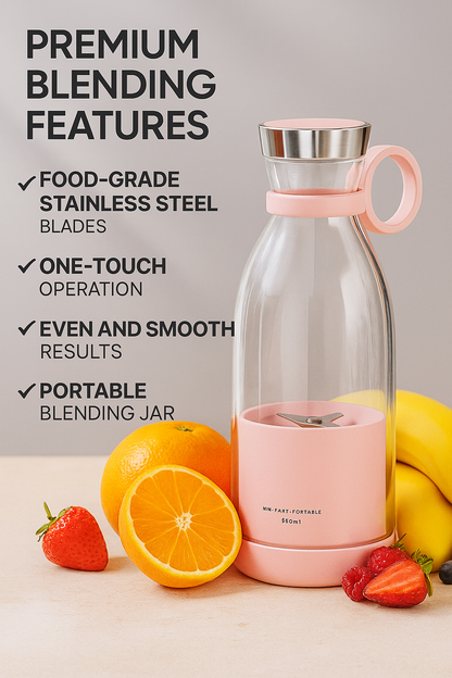 Electric Portable Juicer Bottle