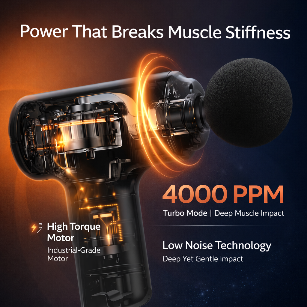 Gun Massager For Pain Relief