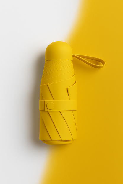 Mini Umbrella with Case for Men & Women (Manual Open)