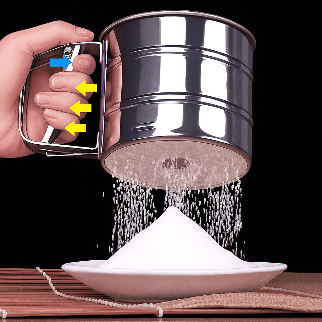 Large Capacity Atta Chhani for Baking