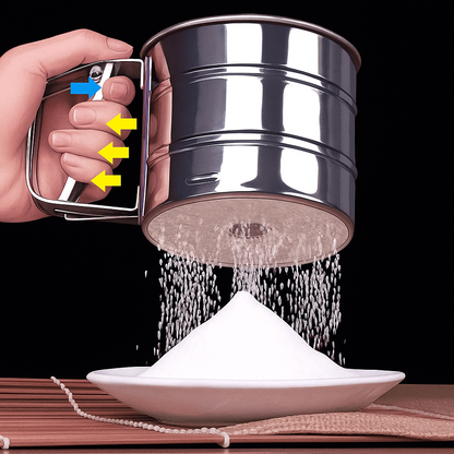 Large Capacity Atta Chhani for Baking