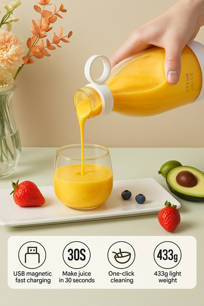 Electric Portable Juicer Bottle