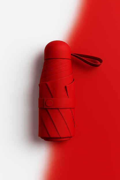 Mini Umbrella with Case for Men & Women (Manual Open)
