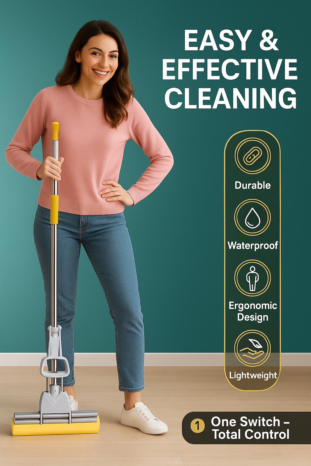 Magical Floor Cleaning Mop