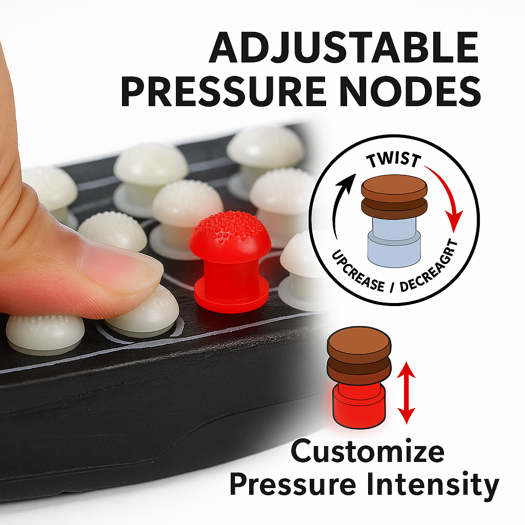 Acupressure and Magnetic Therapy Paduka Slippers