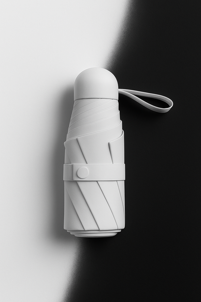 Mini Umbrella with Case for Men & Women (Manual Open)